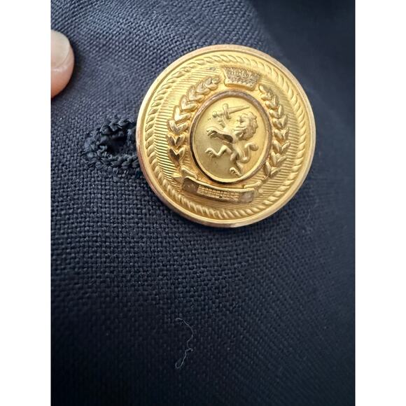 Vintage Tommy Hilfiger Heritage Black Wool Blazer – Made in USA – Size 46L vguc - Picture 4 of 9